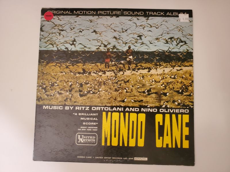 Riz Ortolani and Nino Oliviero Mondo Cane (Original Motion Picture Soundtrack Album) vinyl record